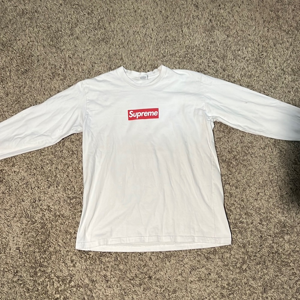 Supreme l/s box logo
